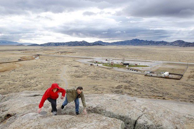 You've climbed to the top of Independence Rock